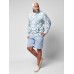 Doug Good Feather Cabana Towel Terry Pacific Hoodie - Summer Six Rivers