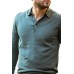 Lapel Polo Shirt Men's Short Sleeve Men's Casual Long Sleeve Top