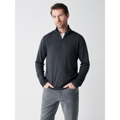 Forever Quarter Zip - Black Heather